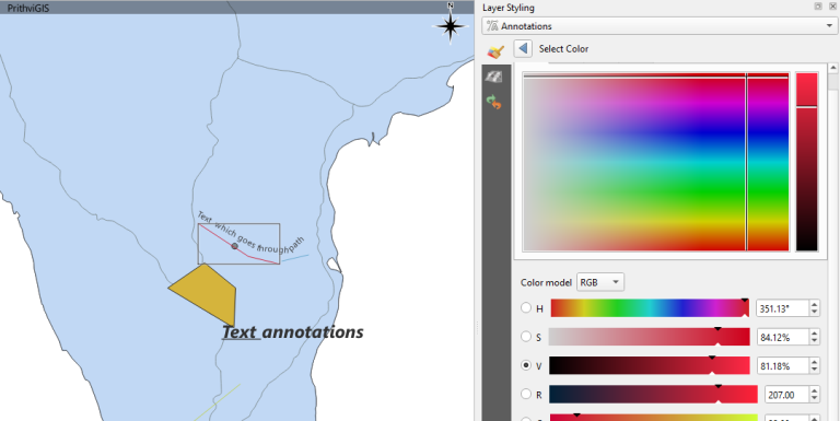 PrithviGIS Annotations