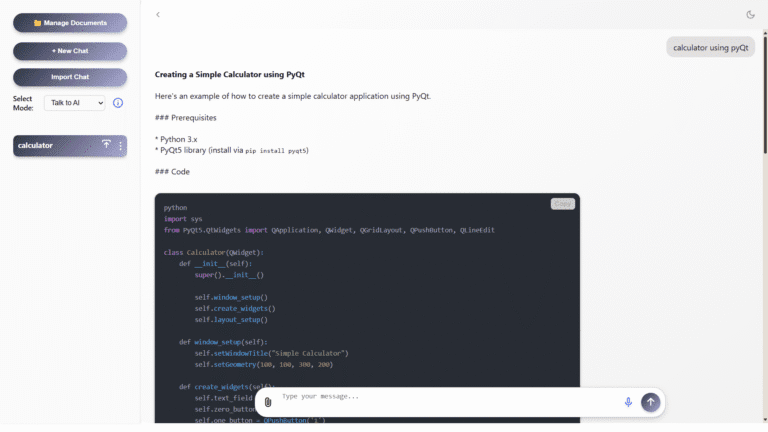 Offline ChatGPT - Manya Technologies