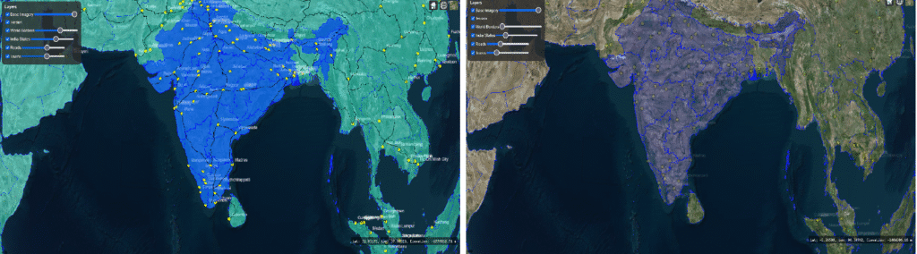 cesium3d-geojson-Manya technologies