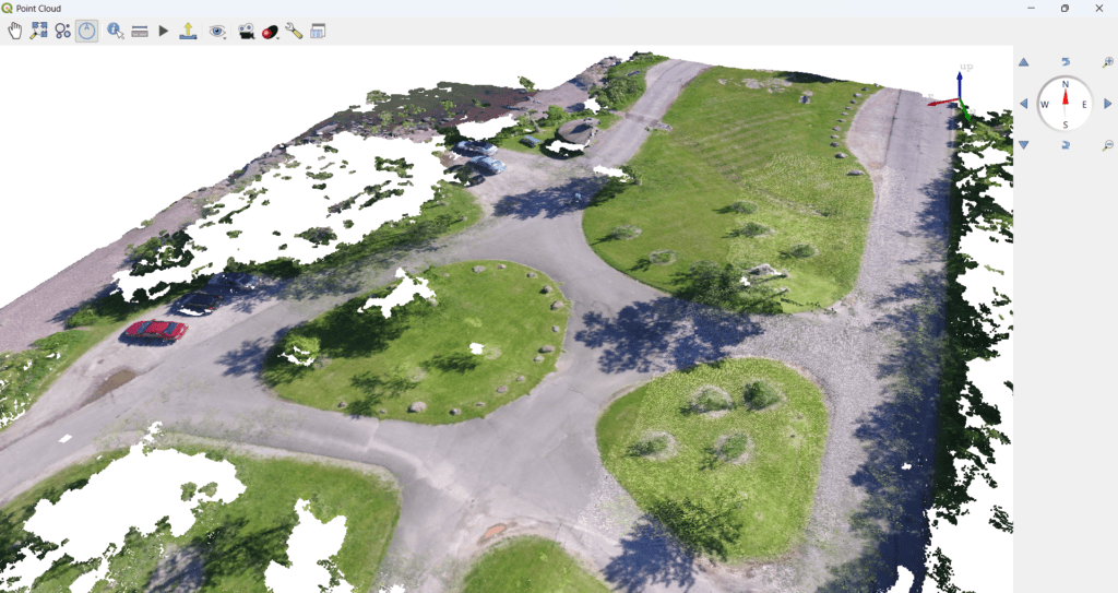 Poincloud - QGIS - Manya Technologies